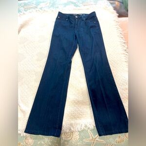 Christopher Blue Women's Boot Cut Jeans - Dark Blue